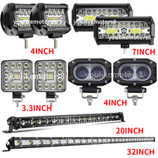 12V LED Work Light Bar Flood