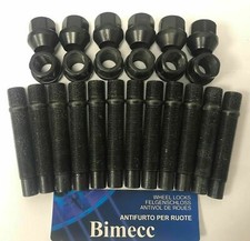 ALLOY WHEEL STUDS + OPEN NUTS